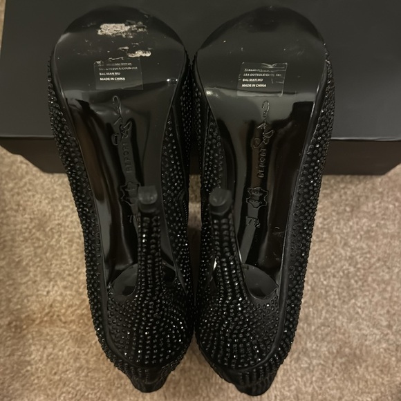 Report Signature Clarkson Crystal Stiletto Bootie - Picture 6 of 8